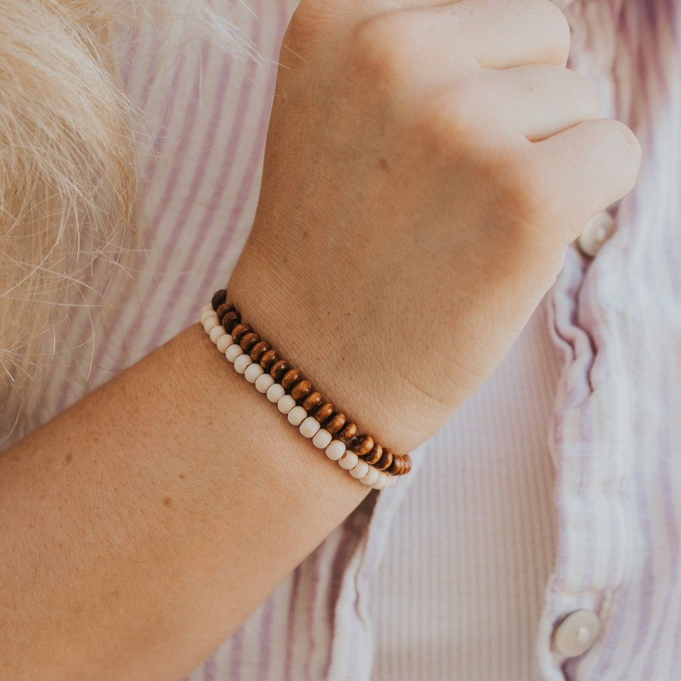 Bayong Wood Diffuser Bracelet