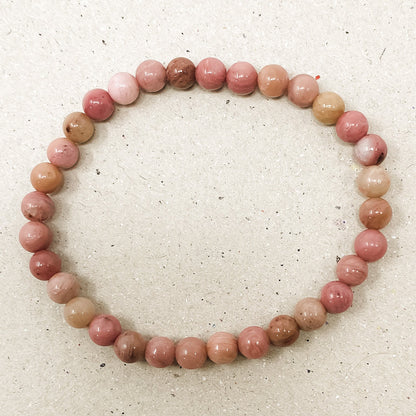 Rhodonite Gemstone Bracelet
